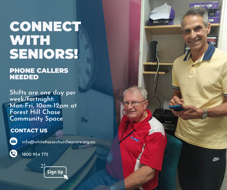 Connect with isolated seniors